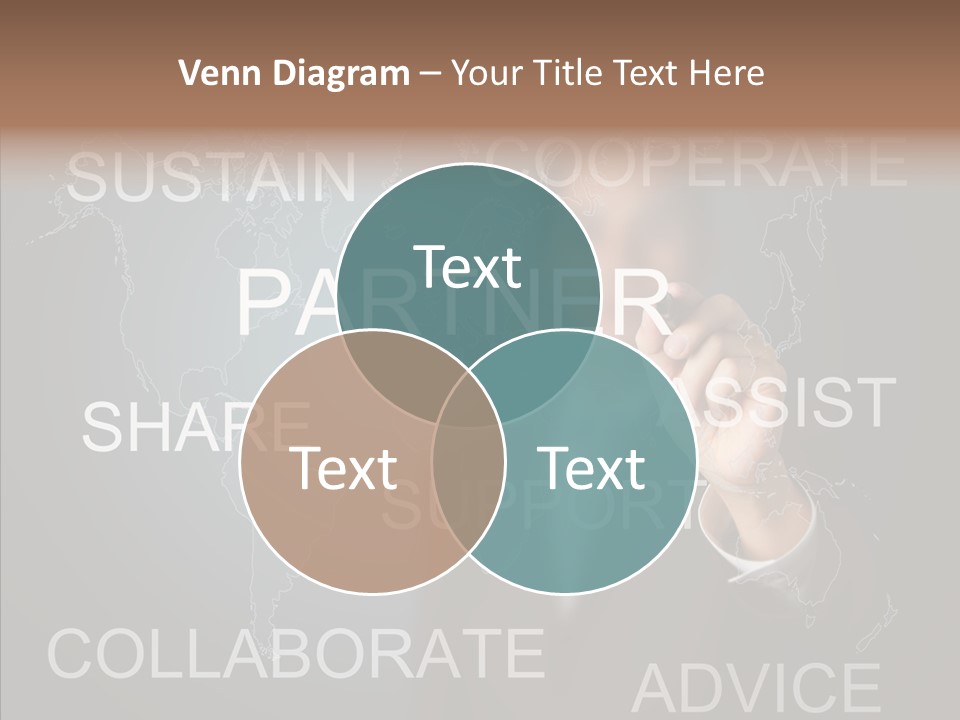 Pointing Text List PowerPoint Template