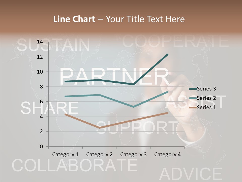 Pointing Text List PowerPoint Template