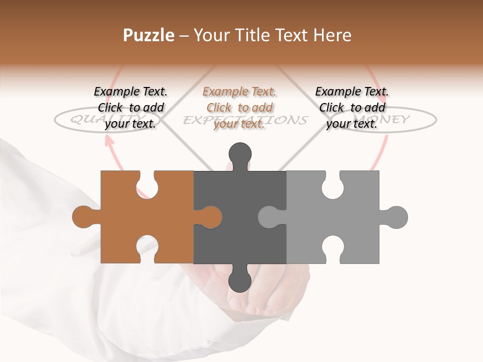 Project Teach Arm PowerPoint Template