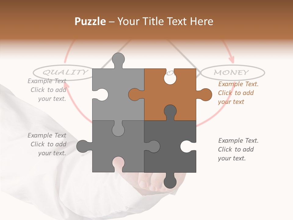 Project Teach Arm PowerPoint Template