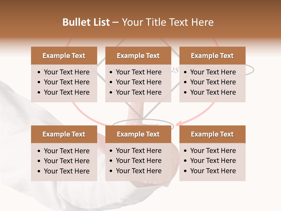 Project Teach Arm PowerPoint Template