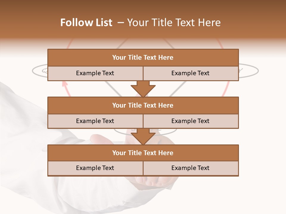 Project Teach Arm PowerPoint Template