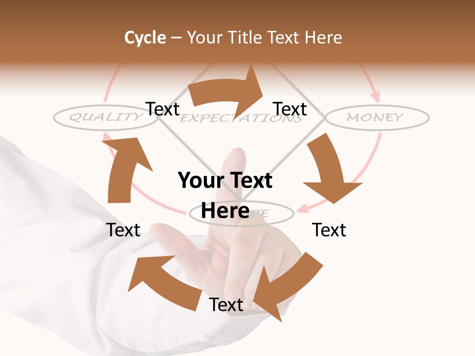 Project Teach Arm PowerPoint Template