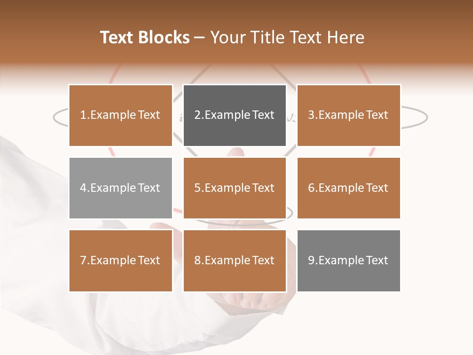 Project Teach Arm PowerPoint Template