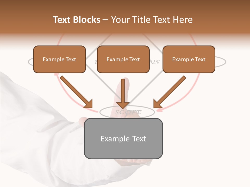 Project Teach Arm PowerPoint Template