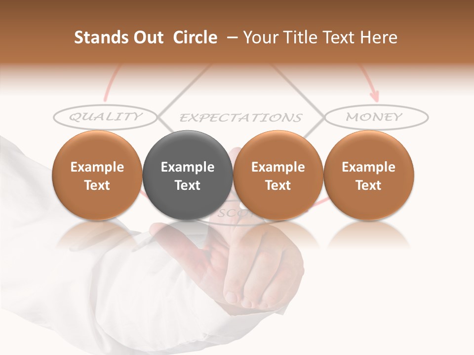 Project Teach Arm PowerPoint Template