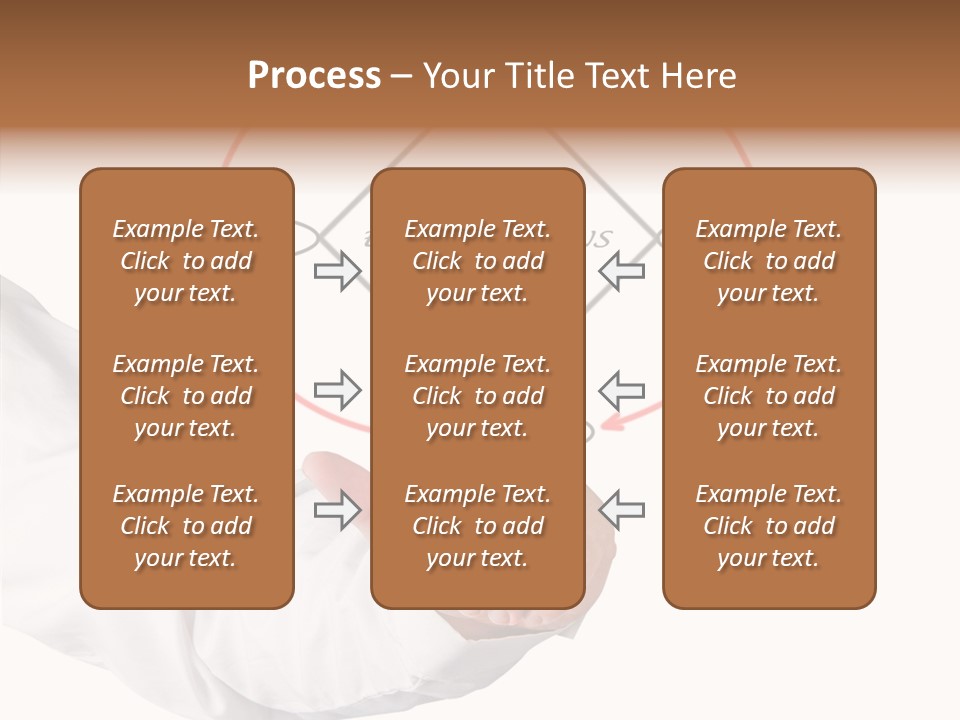 Project Teach Arm PowerPoint Template
