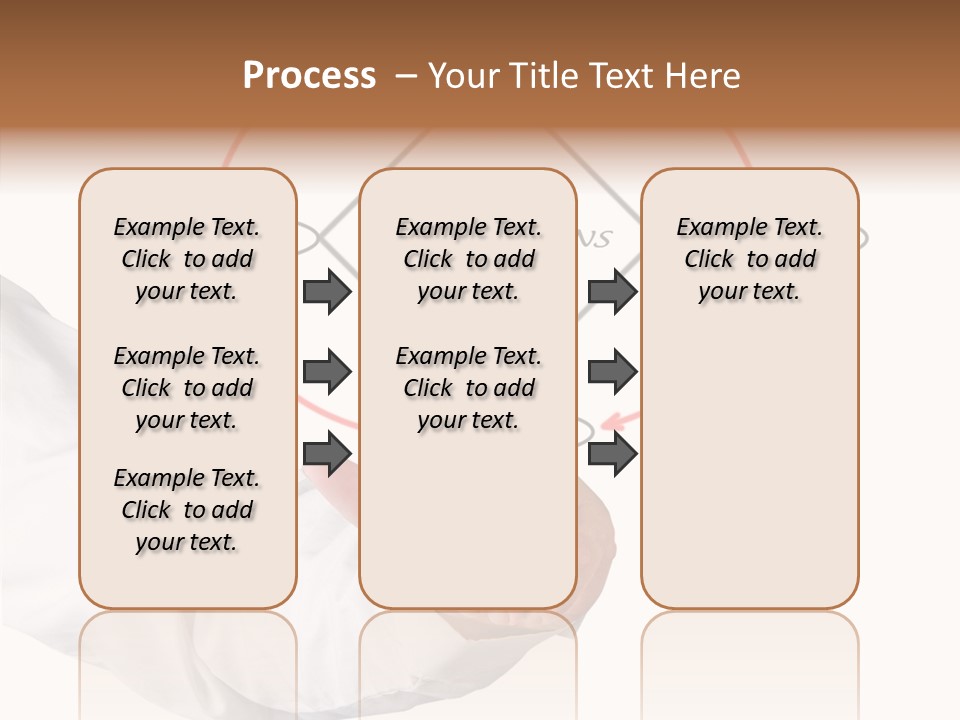 Project Teach Arm PowerPoint Template