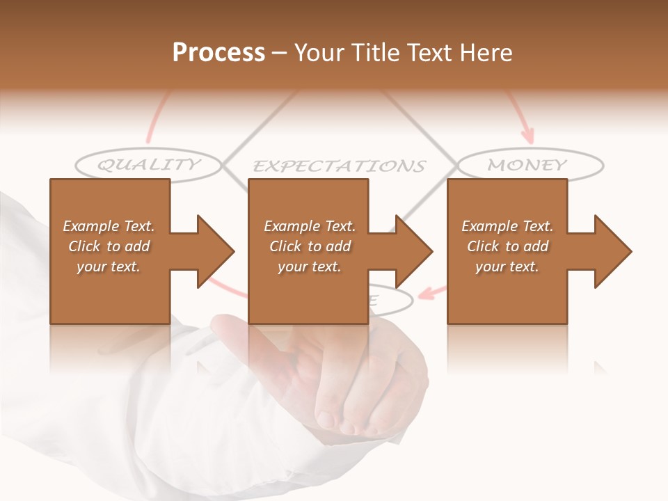 Project Teach Arm PowerPoint Template