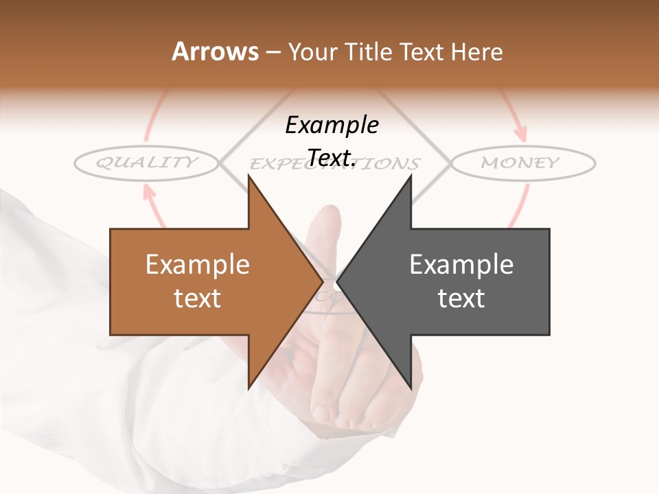Project Teach Arm PowerPoint Template