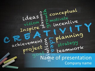 Conceptual Success Board PowerPoint Template