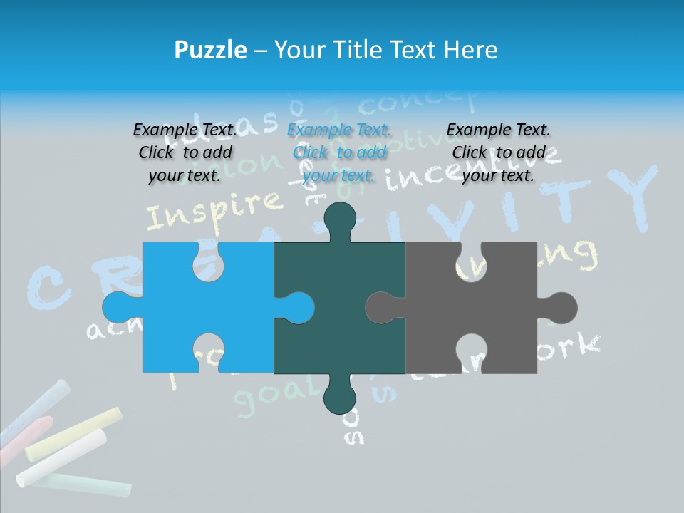 Conceptual Success Board PowerPoint Template
