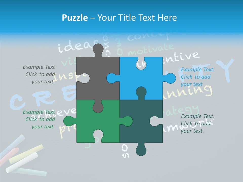 Conceptual Success Board PowerPoint Template