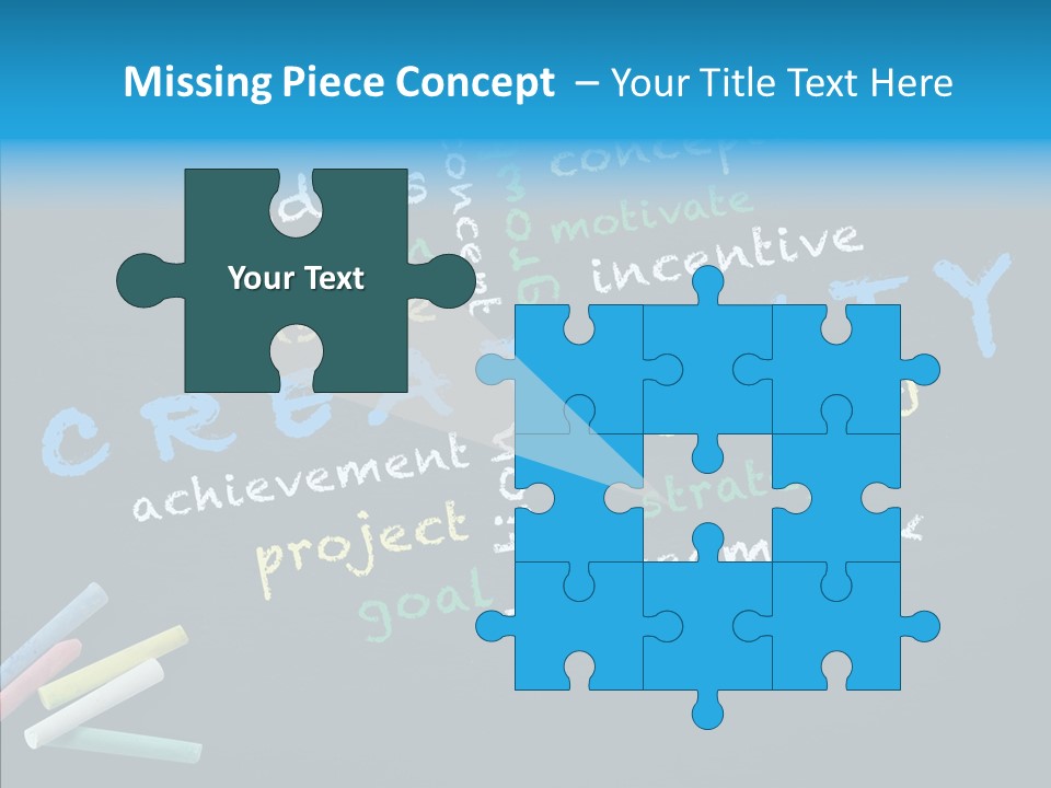 Conceptual Success Board PowerPoint Template