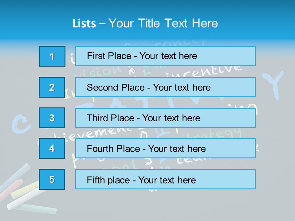 Conceptual Success Board PowerPoint Template