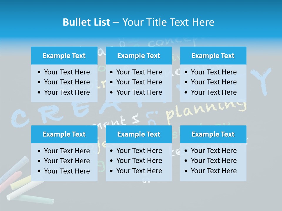 Conceptual Success Board PowerPoint Template