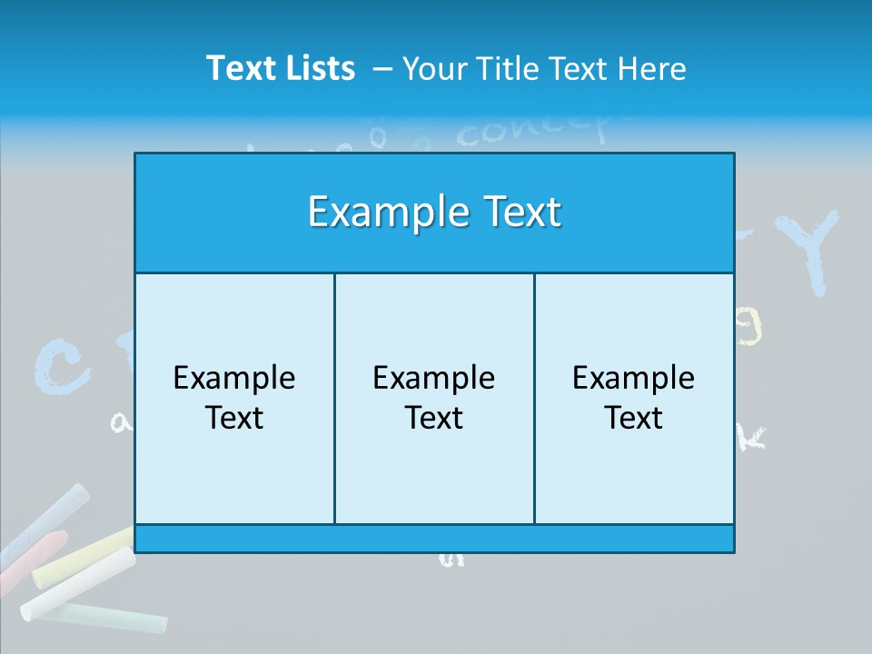 Conceptual Success Board PowerPoint Template
