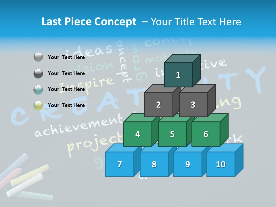 Conceptual Success Board PowerPoint Template