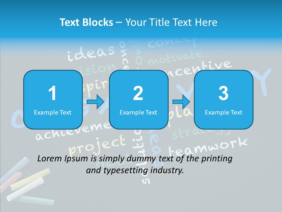Conceptual Success Board PowerPoint Template