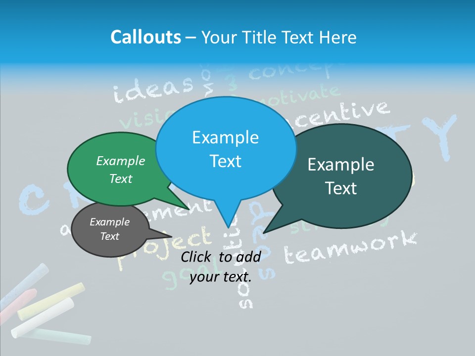 Conceptual Success Board PowerPoint Template