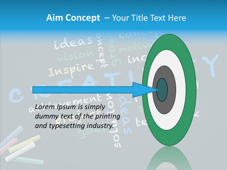 Conceptual Success Board PowerPoint Template