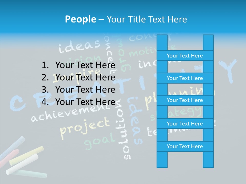Conceptual Success Board PowerPoint Template