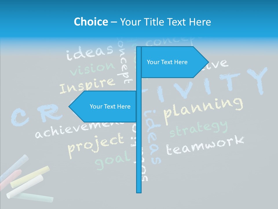 Conceptual Success Board PowerPoint Template