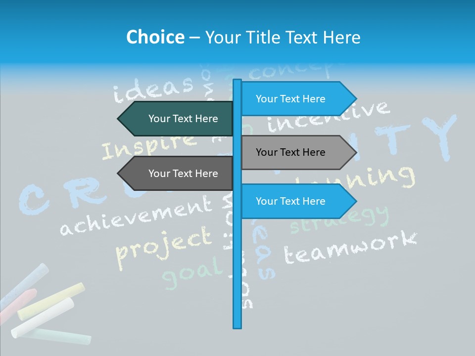Conceptual Success Board PowerPoint Template