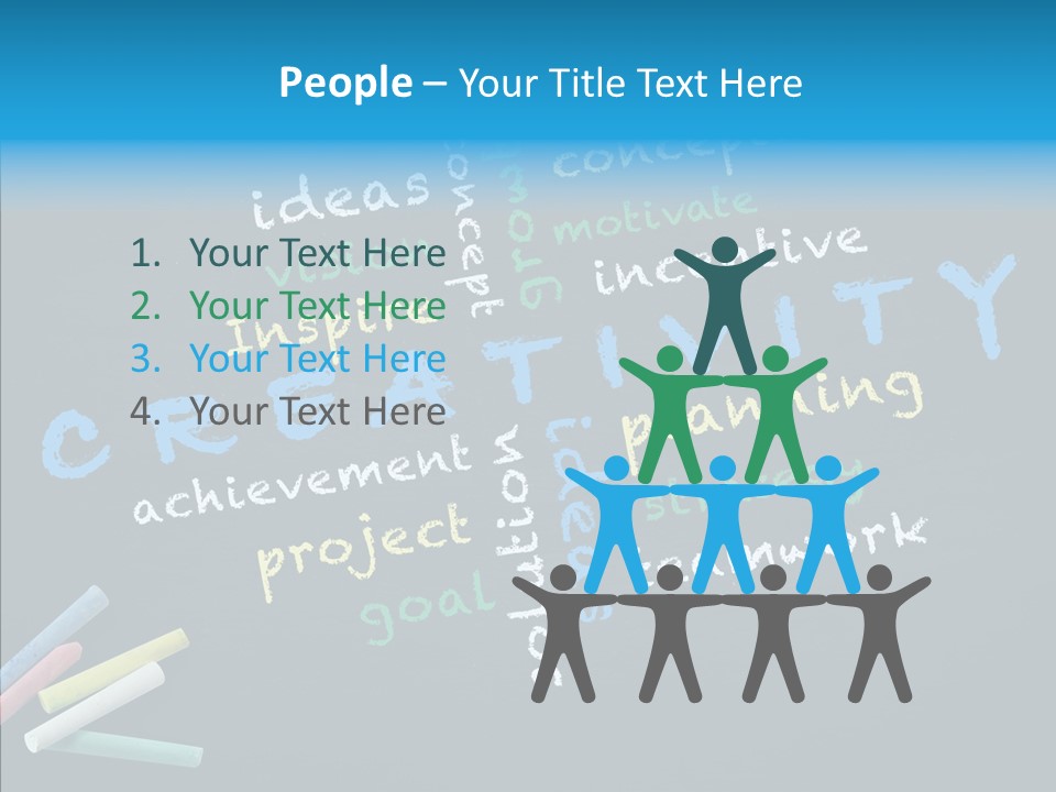 Conceptual Success Board PowerPoint Template