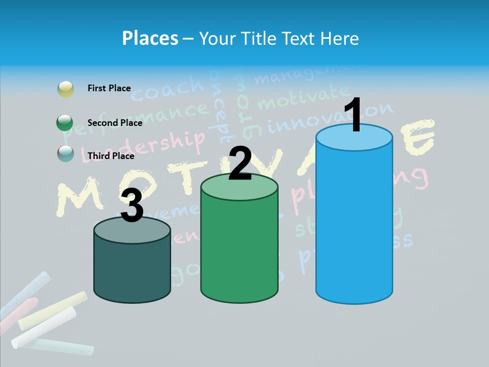 Motivate Flow Background PowerPoint Template