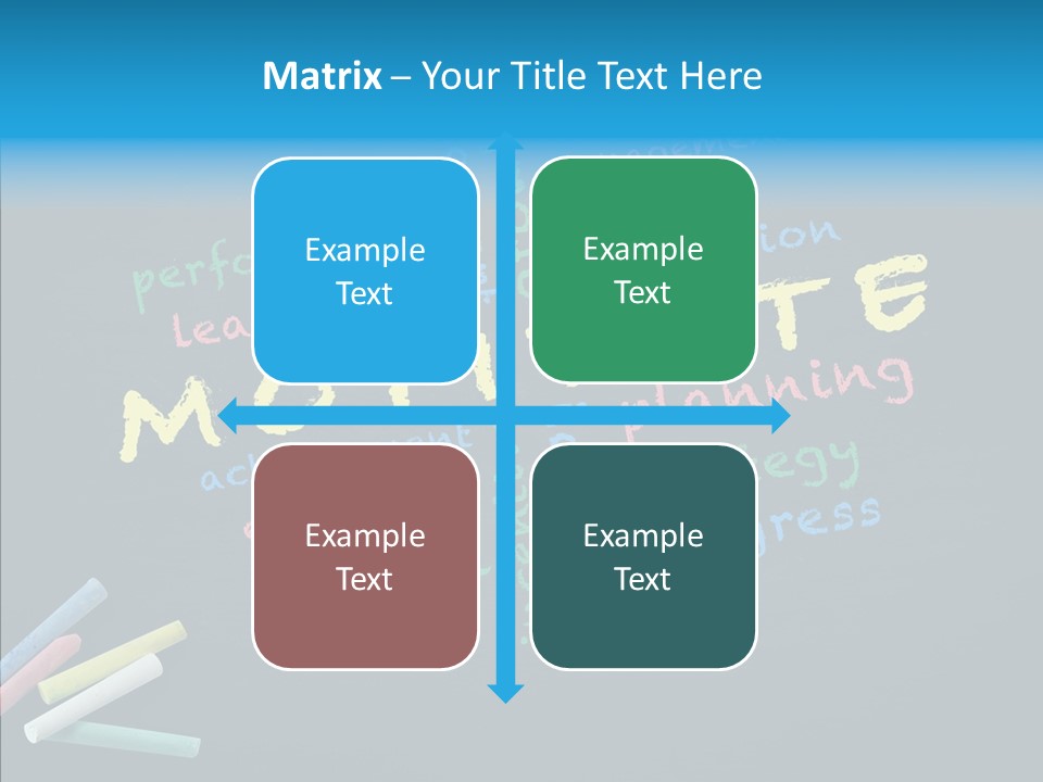 Motivate Flow Background PowerPoint Template