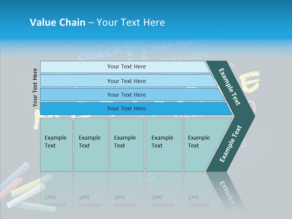 Motivate Flow Background PowerPoint Template