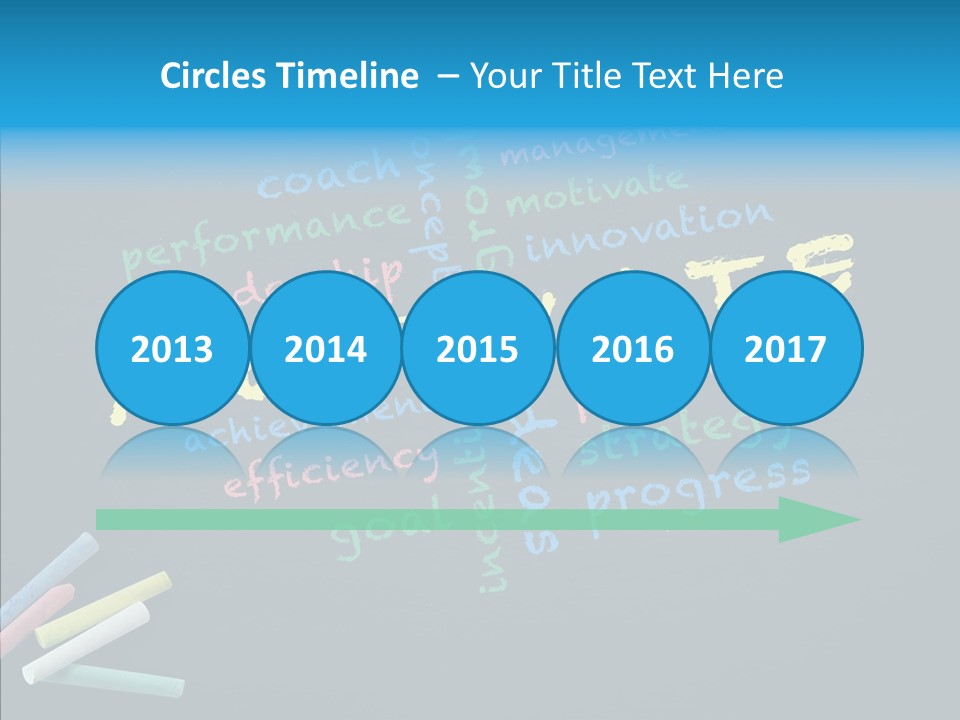 Motivate Flow Background PowerPoint Template