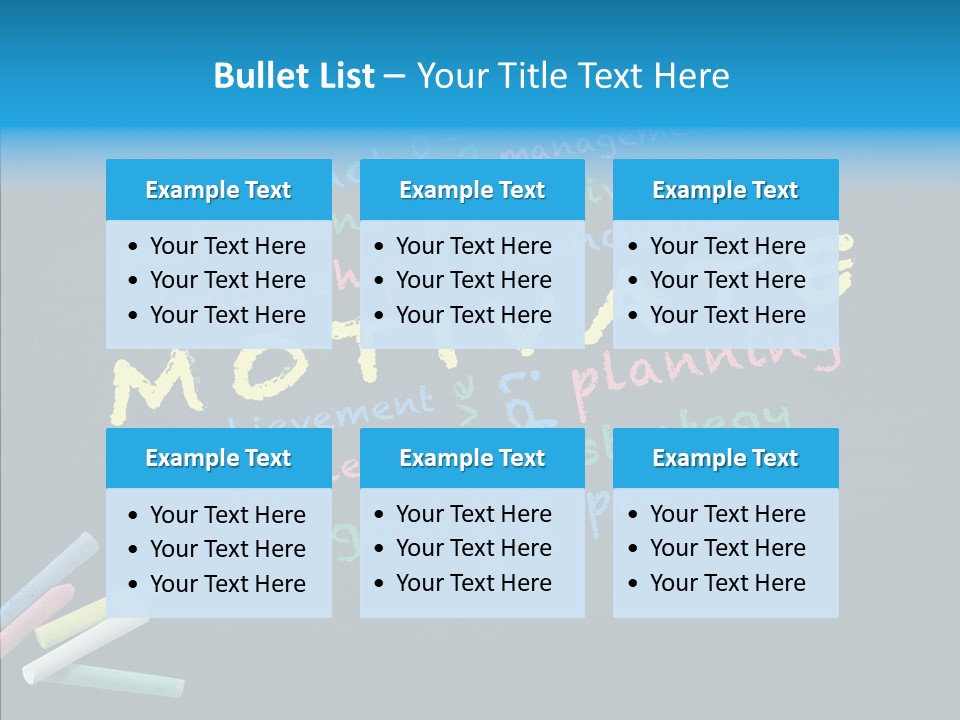 Motivate Flow Background PowerPoint Template