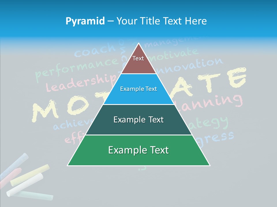 Motivate Flow Background PowerPoint Template