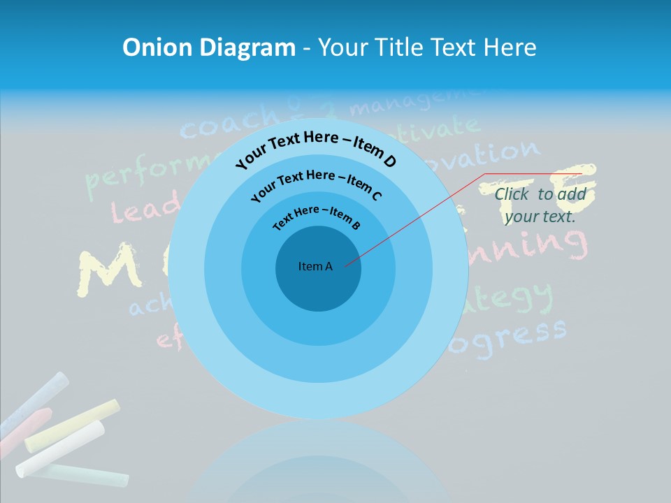 Motivate Flow Background PowerPoint Template