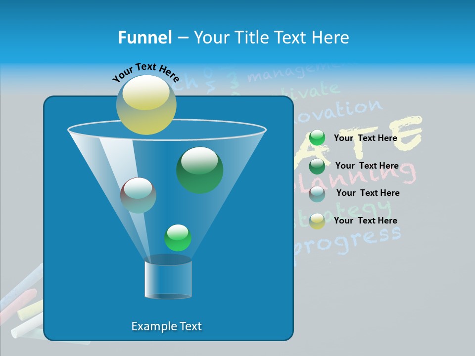 Motivate Flow Background PowerPoint Template