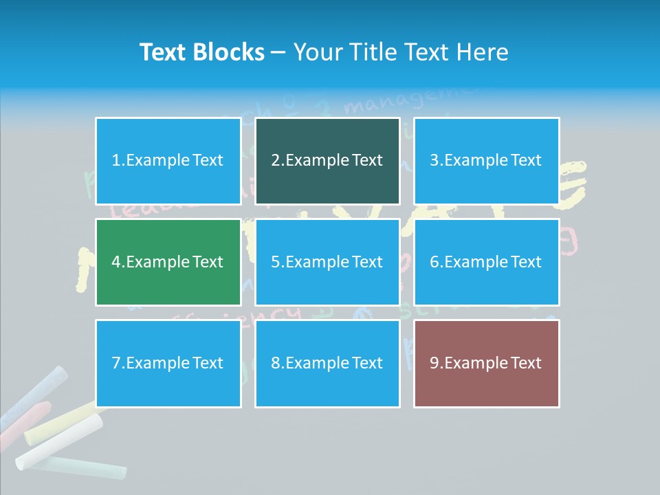 Motivate Flow Background PowerPoint Template