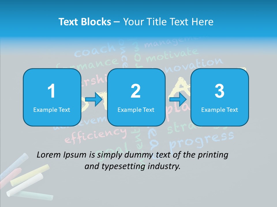 Motivate Flow Background PowerPoint Template