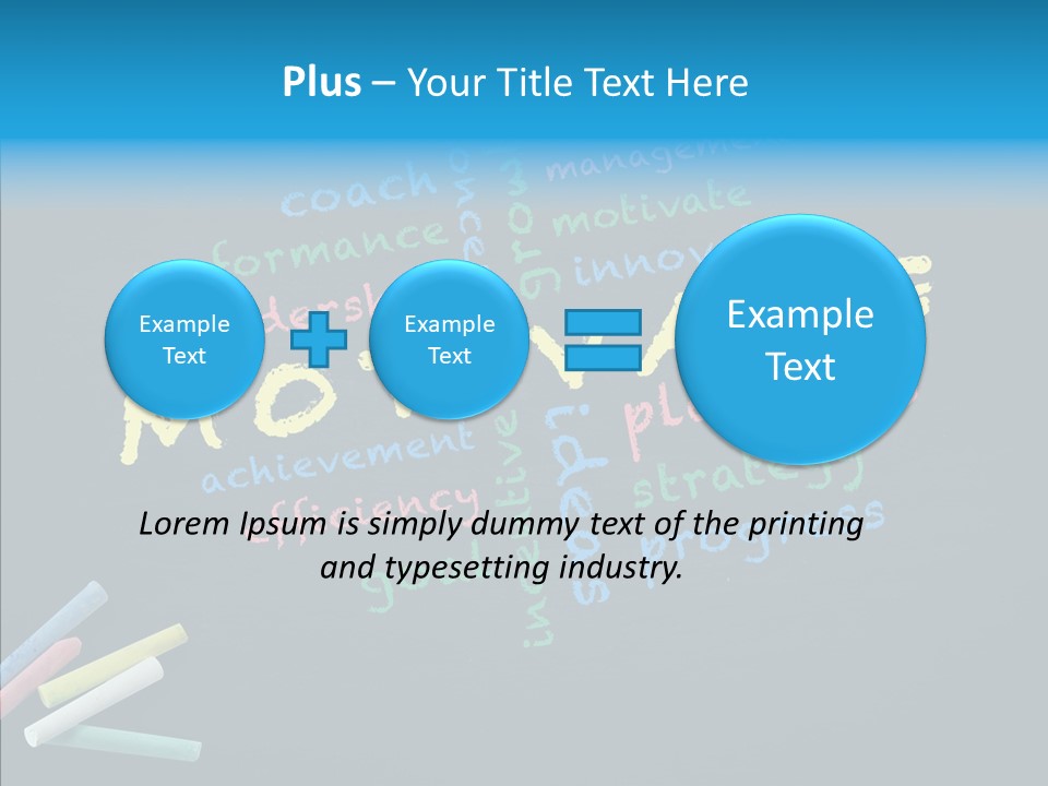Motivate Flow Background PowerPoint Template