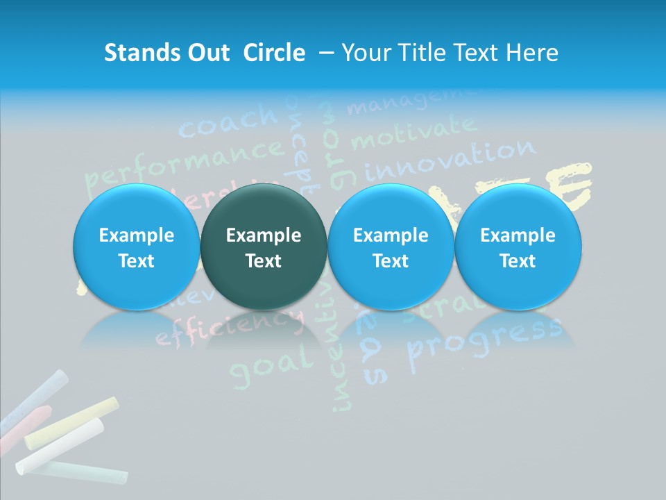 Motivate Flow Background PowerPoint Template