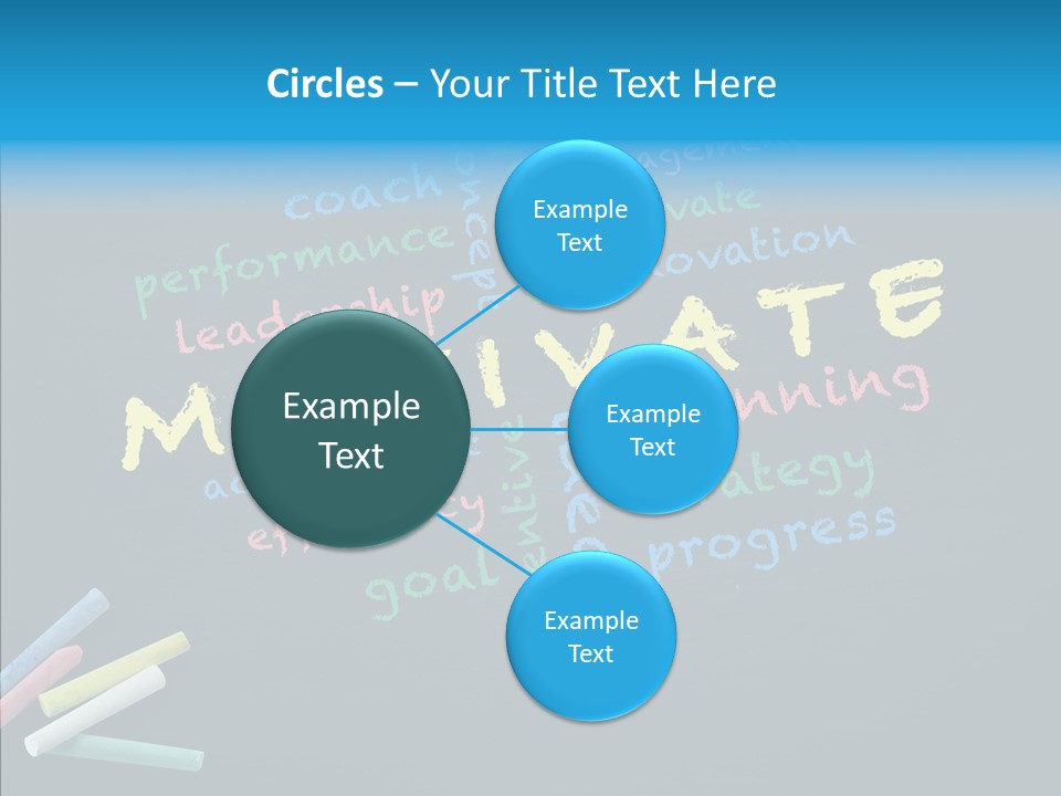 Motivate Flow Background PowerPoint Template