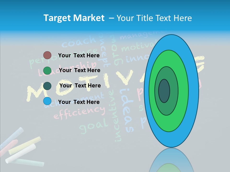 Motivate Flow Background PowerPoint Template