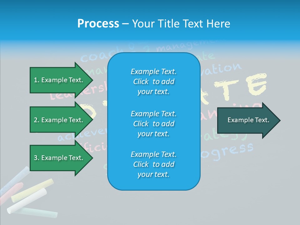 Motivate Flow Background PowerPoint Template