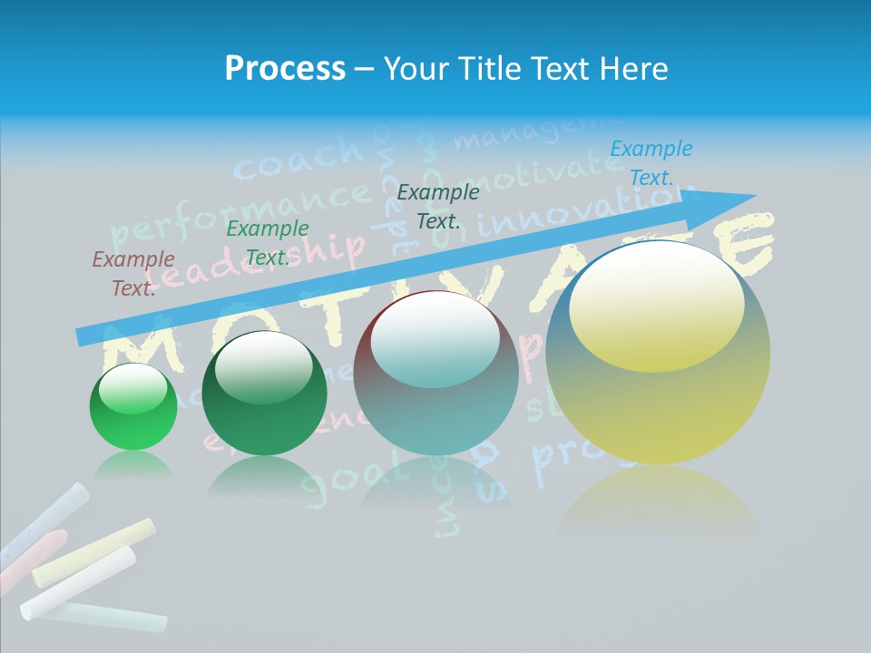 Motivate Flow Background PowerPoint Template