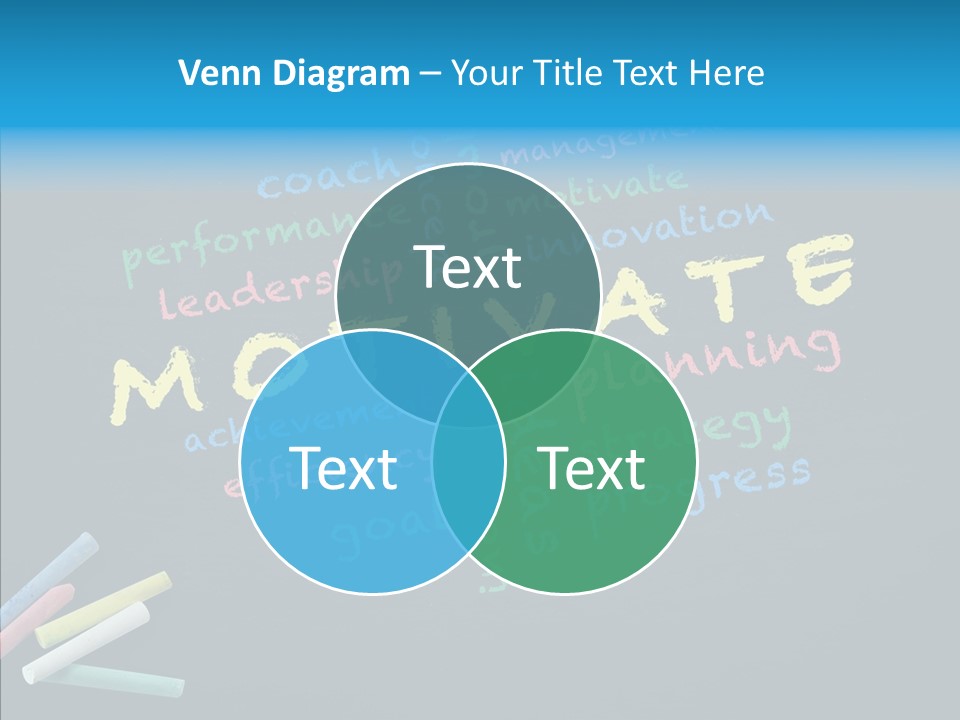 Motivate Flow Background PowerPoint Template