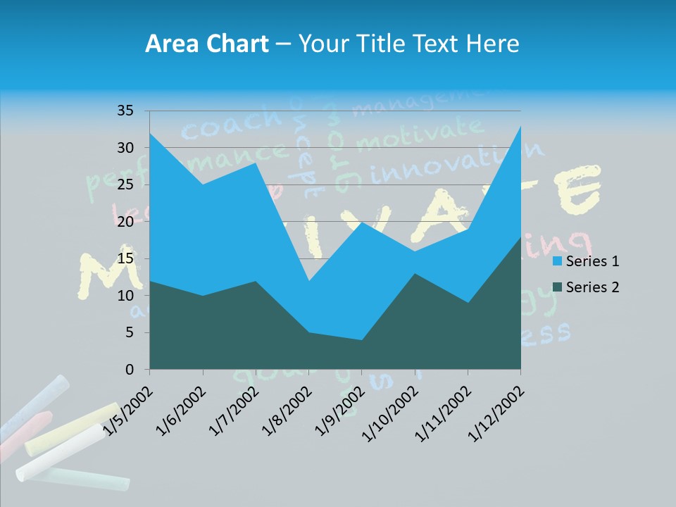 Motivate Flow Background PowerPoint Template