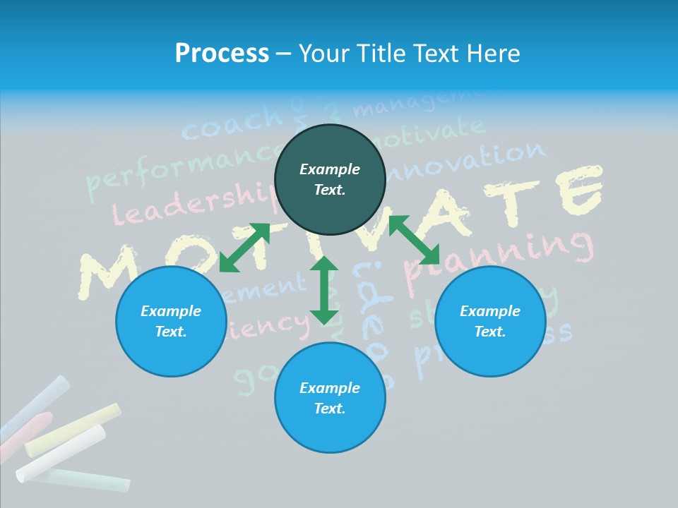 Motivate Flow Background PowerPoint Template