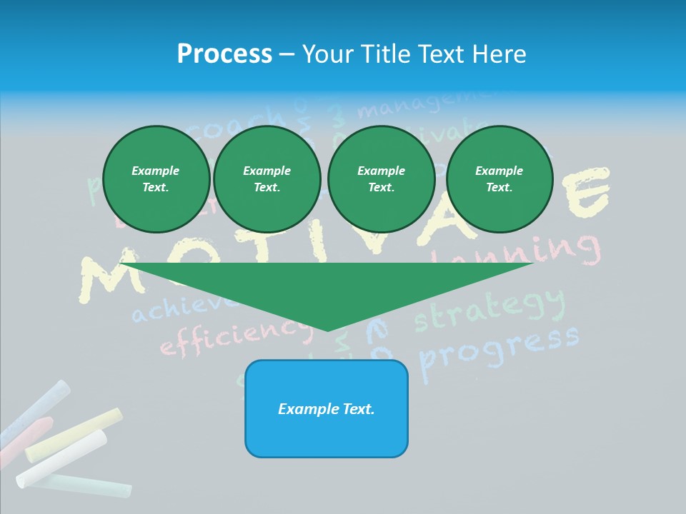 Motivate Flow Background PowerPoint Template