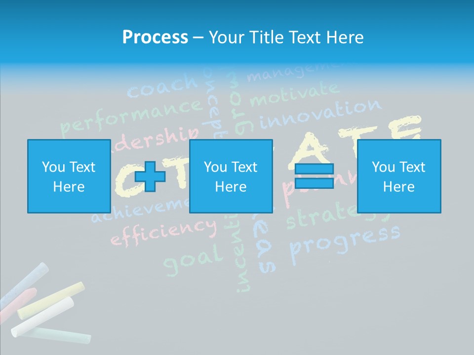 Motivate Flow Background PowerPoint Template